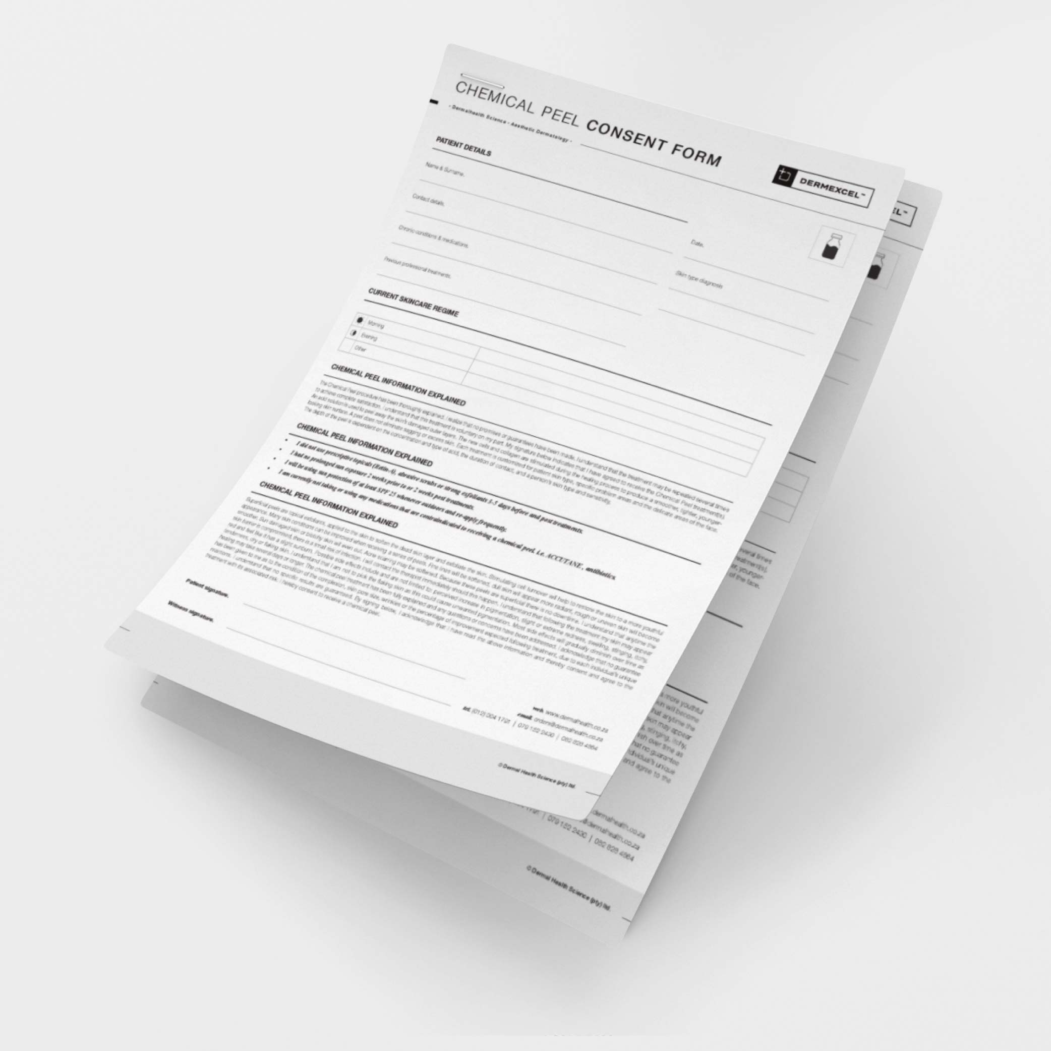 Chemical Peel Consent Forms